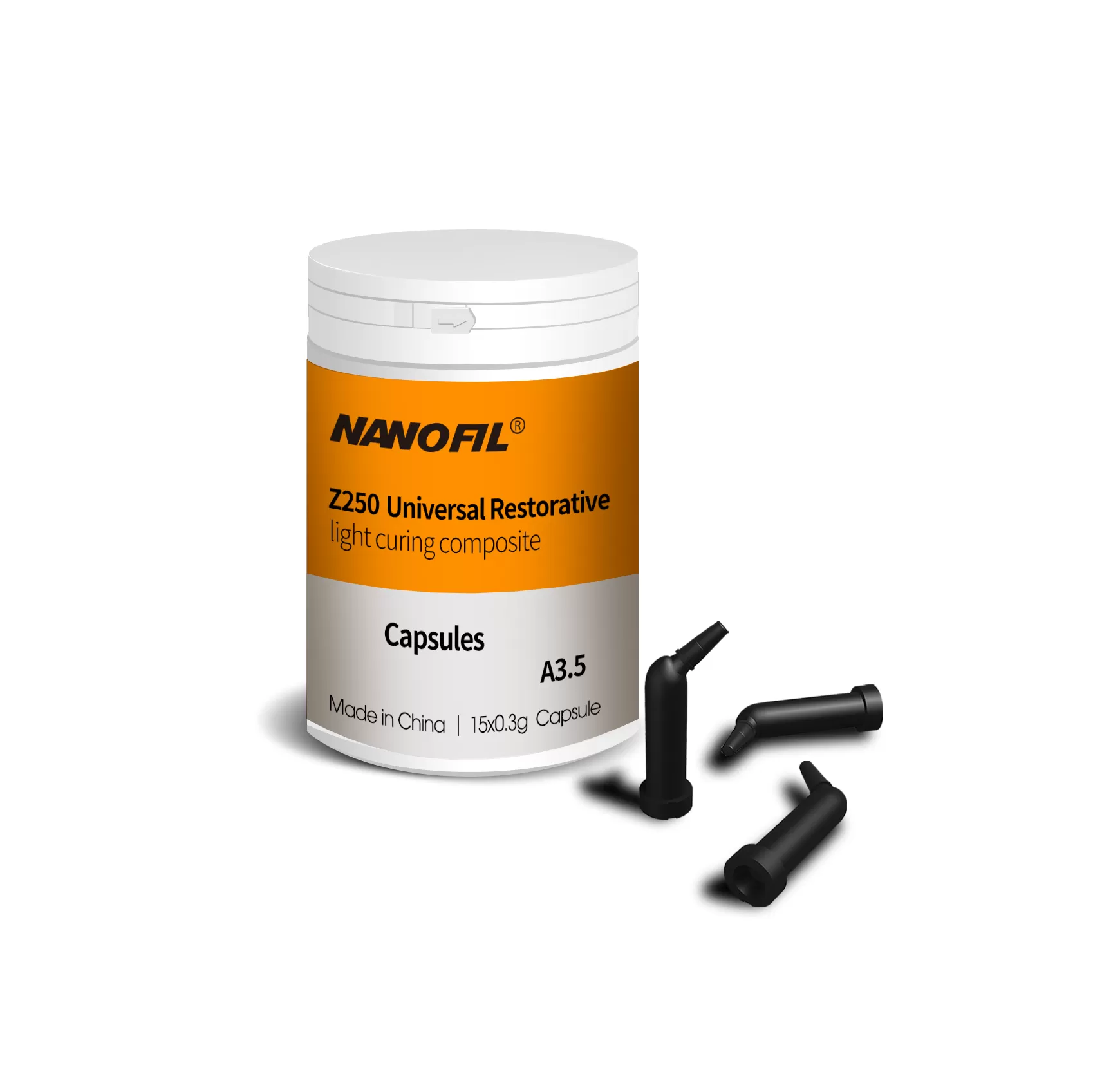 NANOFIL Z250 Universelles Nanohybrid-Füllungsmaterial Kapsel - 15 x 0.3g